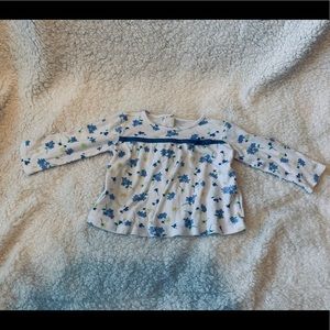12-18 MO Floral shirt